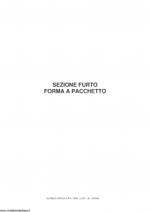 Fata - Globale Agricoltura Sezione Furto Forma A Pacchetto - Modello 14.533 Edizione 05-2008 [12P]