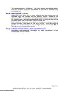Fata - Globale Agricoltura Sezione Furto Forma Personalizzata - Modello 14533 Edizione 01-2009 [13P]