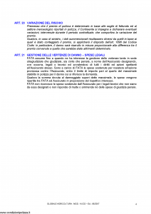 Fata - Globale Agricoltura Sezione Rc Dei Prodotti Agricoli - Modello 14.533 Edizione 06-2007 [9P]
