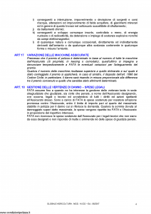 Fata - Globale Agricoltura Sezione Rc Verso Terzi Del Contoterzista Agricolo - Modello 14.533 Edizione 06-2007 [9P]