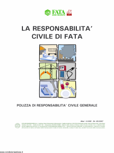 Fata - La Responsabilita' Civile Di Fata Cinema Teatri - Modello 14-506 Edizione 05-2007 [13P]