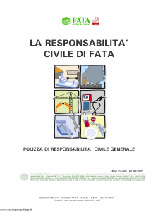 Fata - La Responsabilita' Civile Di Fata Imprese Industriali Ed Edili - Modello 14-506 Edizione 05-2007 [16P]