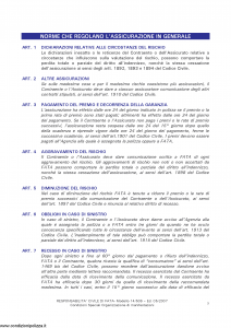 Fata - La Responsabilita' Civile Di Fata Organizzazione E Manifestazioni - Modello 14-506 Edizione 05-2007 [13P]