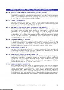 Fata - Professionalmente Fata Rc Delle Attivita' Liberali - Modello 150-14-20 Edizione 05-2007 [30P]