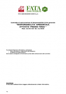 Fata - Responsabilita' Ambientale Attivita' Presso Terzi - Modello 14-517.03 Edizione 12-2010 [15P]
