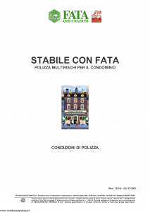 Fata - Stabile Con Fata - Modello 12-516 Edizione 07-2009 [25P]