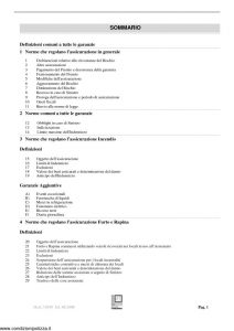 Fondiaria Sai - Commercio 2000 Polizza Globale Per Il Commerciante - Modello 10290 Edizione 08-2008 [44P]