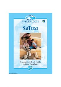 Fondiaria Sai - La Mia Assicurazione Sai Terzi Responsabilita' Civile Della Famiglia - Modello nd Edizione nd [23P]