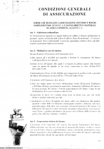 Generali - Condizioni Generali Di Assicurazione - Modello nd Edizione nd [SCAN] [16P]