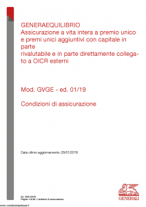 Generali - Generaequilibrio - Modello nd Edizione 25-01-2019 [24P]