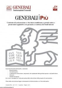 Generali - Generali Ipiu' - Modello gip Edizione 01-2013 [52P]
