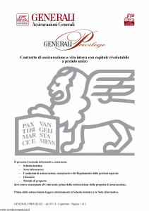 Generali - Generali Privilege - Modello gvgp Edizione 31-05-2011 [28P]