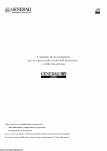 Generali - Generali Sei A Casa - Modello nd Edizione 01-12-2010 [86P]
