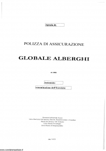 Generali - Globale Alberghi - Modello nd Edizione 2002 [SCAN] [32P]