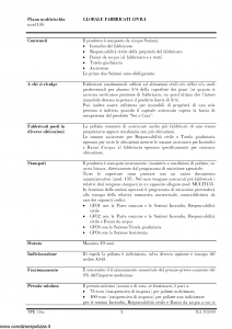 Generali - Globale Fabbricati Civili Piano Multirischio Mod. 135 - Modello tpe1bis Edizione 05-2008 [7P]
