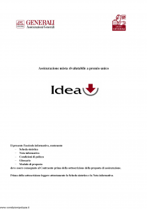 Generali - Idea - Modello gvidea Edizione 31-03-2007 [44P]