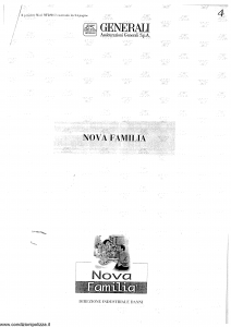 Generali - Nova Familia - Modello nf2-01 Edizione nd [SCAN] [13P]