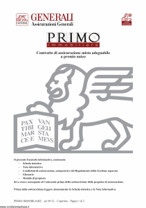 Generali - Primo Immobiliare - Modello gvimm Edizione 09-2012 [30P]