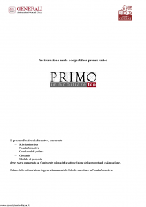 Generali - Primo Immobiliare Top - Modello gvimmt Edizione 25-01-2007 [44P]