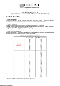 Generali - Rc Auto Condizioni Speciali - Modello 1500n Edizione nd [14P]