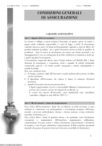 Generali - Responsabilita' Civile Prodotti - Modello r43 Edizione 07-2003 [10P]