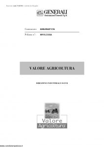 Generali - Valore Agricoltura - Modello va05-02 Edizione nd [18P]