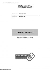Generali - Valore Attivita' - Modello vt03-02 Edizione nd [30P]