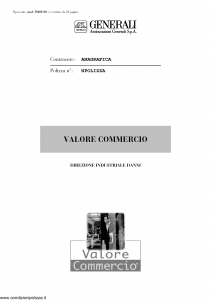 Generali - Valore Commercio - Modello pi48e-02 Edizione 07-2003 [58P]