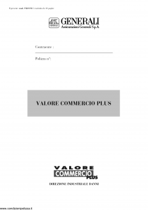 Generali - Valore Commercio Plus - Modello vk10-02 Edizione nd [44P]