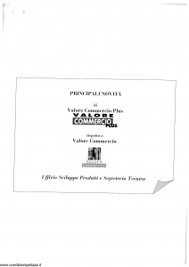 Generali - Valore Commercio Plus Principali Novita' - Modello 158 Edizione nd [SCAN] [19P]