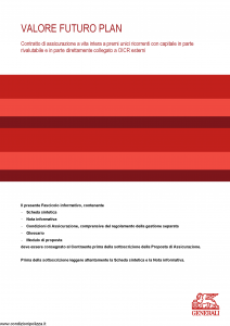 Generali - Valore Futuro Plan - Modello gvvfp Edizione 08-2014 [106P]