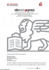 Generali - Valore Quota Garanzia - Modello gvungar Edizione 20-05-2009 [96P]
