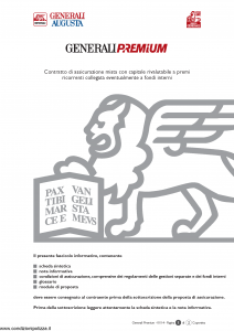 Generali Augusta - Generali Premium - Modello gvgpre augusta Edizione 13-01-2014 [102P]