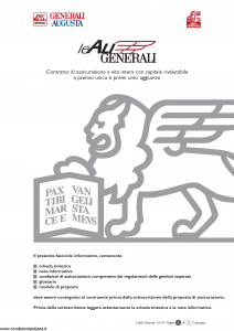 Generali Augusta - Leali Generali - Modello gvlg-augusta Edizione 01-2014 [50P]