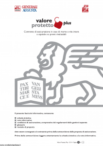 Generali Augusta - Valore Protetto Plus - Modello gvpp-augusta Edizione 13-01-2014 [58P]