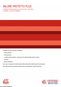 Generali Augusta - Valore Protetto Plus - Modello gvvp-augusta Edizione 05-2014 [58P]