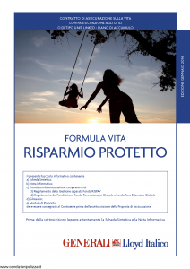 Generali Lloyd Italico - Formula Vita Risparmio Protetto - Modello s11l-116.114 Edizione 01-2014 [58P]