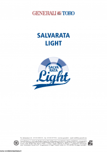 Generali Toro - Salvarata Light Tariffe 452U 453U 454U - Modello f.cpicvita Edizione 01-2014 [11P]