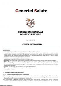 Genertel - Genertel Salute - Modello 81 Edizione 01-2002 [6P]