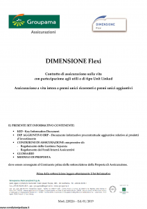 Groupama - Dimensione Flexi - Modello 220226 Edizione 01-2019 [86P]