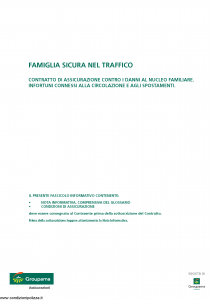 Groupama - Famiglia Sicura Nel Traffico - Modello 0006c Edizione 12-2010 [13P]