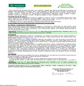 Groupama - Polizza Agricoltura 41601101400 Coltivazioni Arboree - Modello 150148I Edizione 05-2015 [35P]