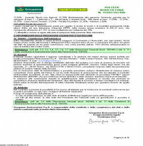 Groupama - Polizza Agricoltura 41601101400 Coltivazioni Arboree - Modello 150148I Edizione 10-2014 [35P]