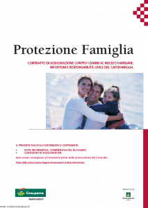 Groupama - Protezione Famiglia - Modello 13.65 Edizione 01-2011 [34P]