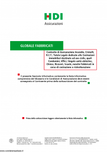 Hdi - Globale Fabbricati - Modello p5061 Edizione 06-2015 [42P]