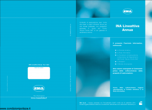 Ina - Ina Lineattiva Annua - Modello midv119-02 Edizione 01-04-2006 [47P]