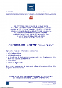 Ina Assitalia - Cresciamo Insieme Basic Client - Modello midv173 Edizione 31-05-2012 [60P]