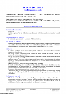 Ina Assitalia - Euro Pensione Forte - Modello midv109-01 Edizione 01-12-2005 [49P]