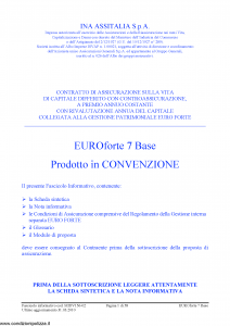 Ina Assitalia - Euroforte 7 Base - Modello midv156-02 Edizione 31-03-2010 [58P]