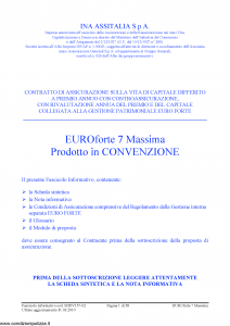 Ina Assitalia - Euroforte 7 Massima - Modello midv157-02 Edizione 31-03-2010 [58P]